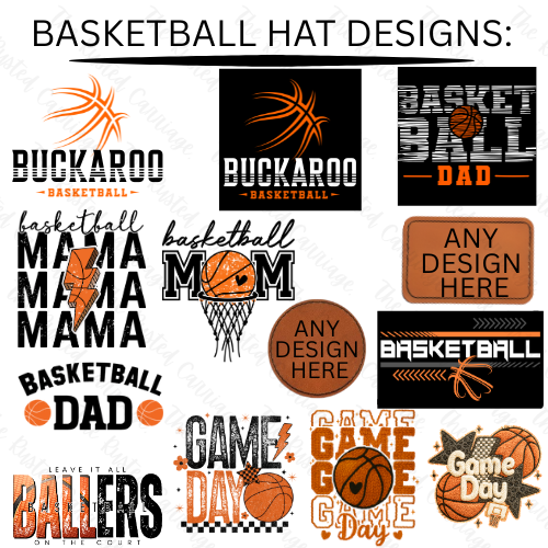 Green and White Women's Trucker Hat - Pick Your Basketball Design ((Customizable))