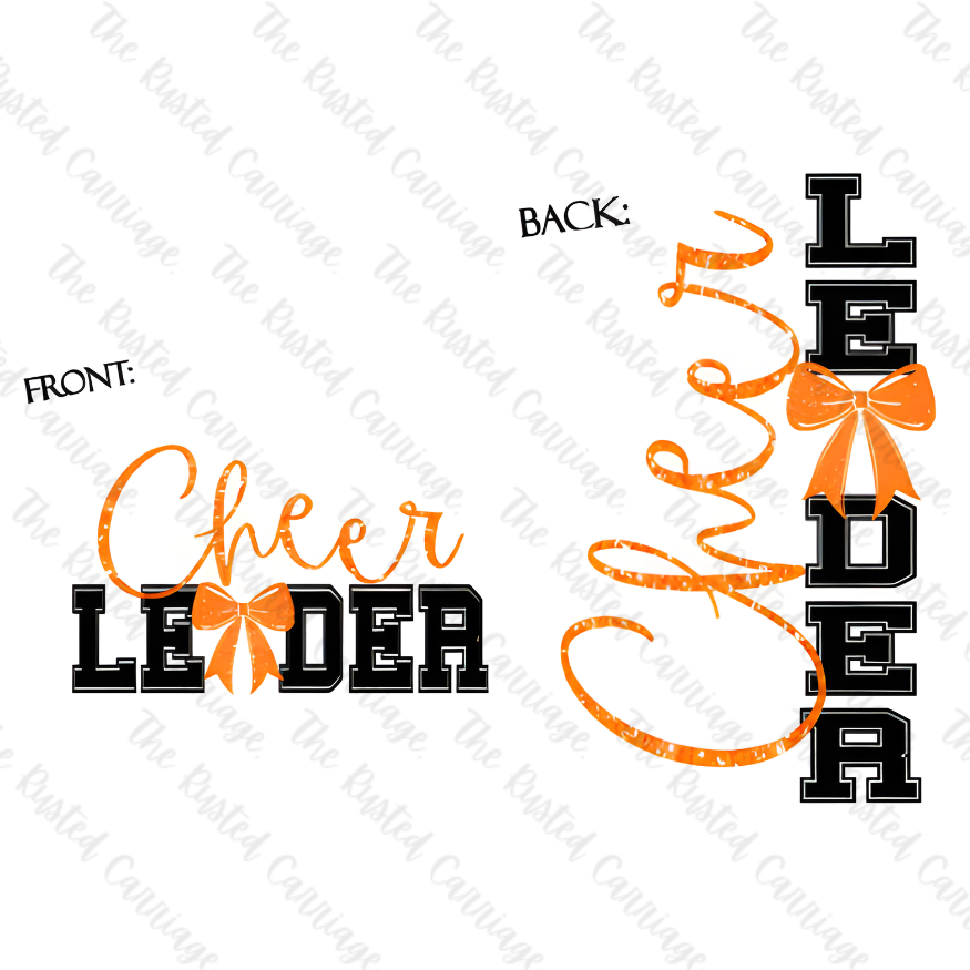 Glitter Cheerleader Design ((Customizable))