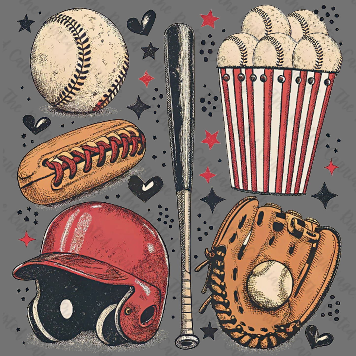 All Things Baseball Design ((customizable))