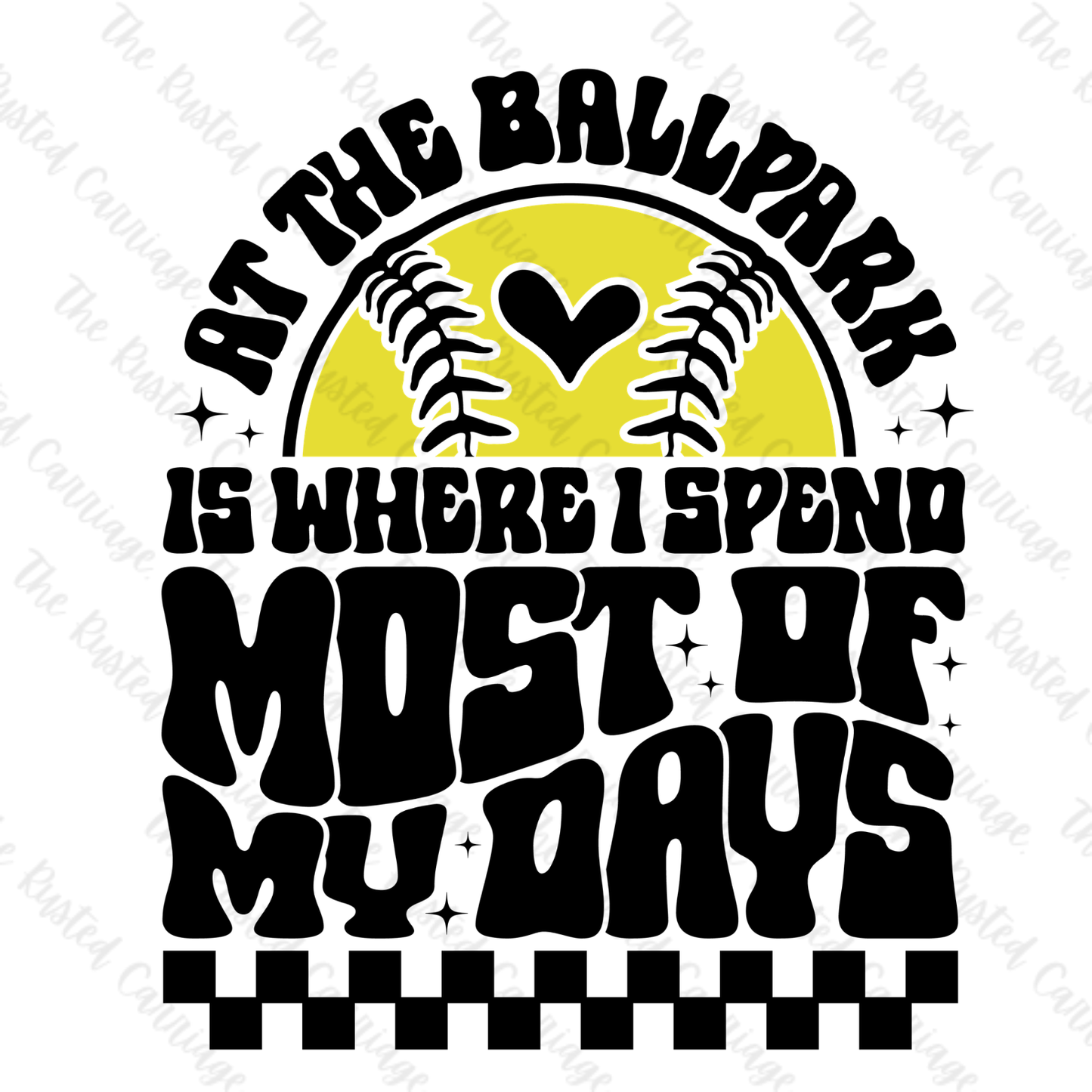 Softball Mama Retro Front/Back BLACK Design ((Customizable))
