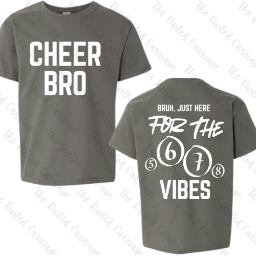 Cheer Bro Tee ((Customizable))