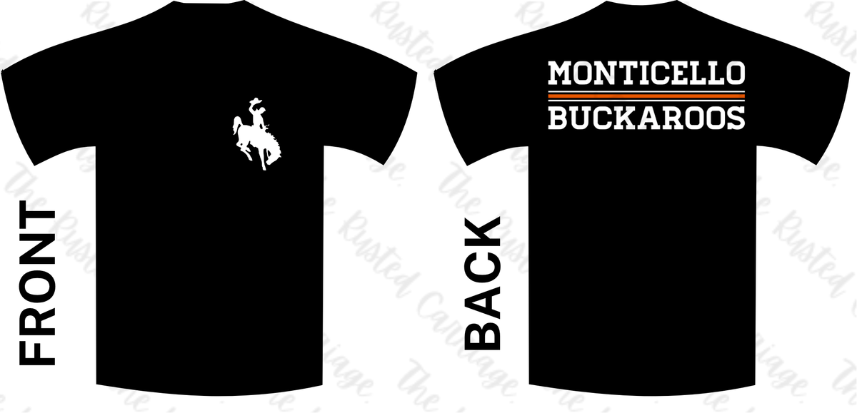 Monticello Buckaroos Design PTA