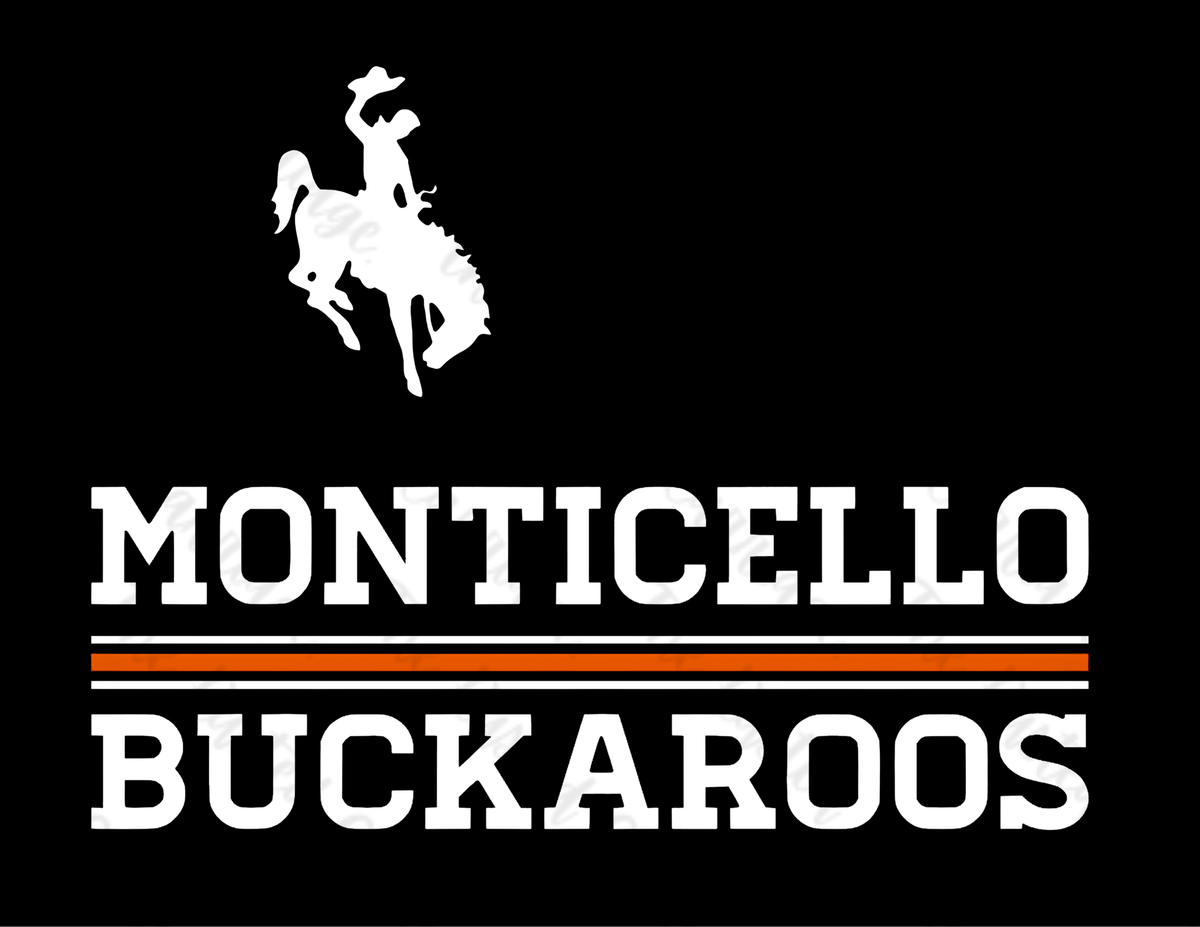 Monticello Buckaroos Design PTA