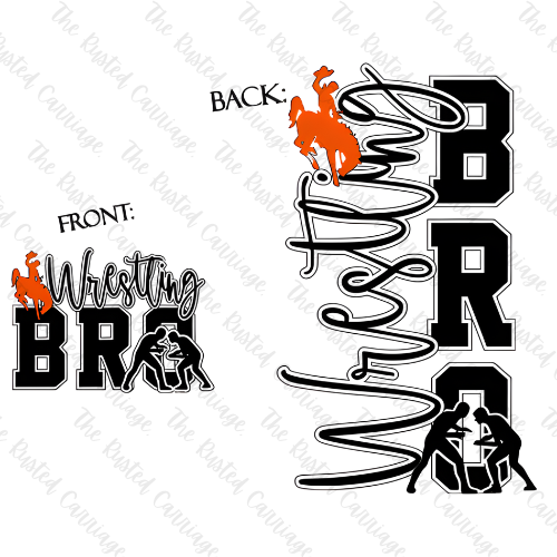 Youth Wrestling "Bro" Tee ((Customizable))