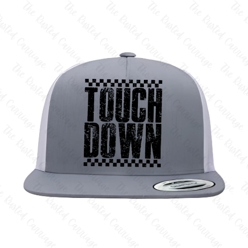 Heather Gray & White Adult Unisex Hat - Pick Your Baseball Design & Hat Style: Flat or Curved Brim ((Customizable))