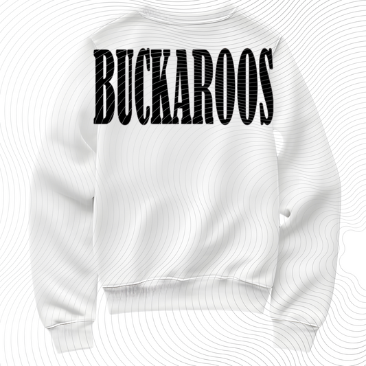 Buckaroos with Mascot Front/Back Design ((Customizable))