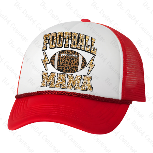 Red & White Adult Snap Back Hat - Pick Your Basketball Design & Hat Style: Curved Brim or Women's Trucker ((Customizable))