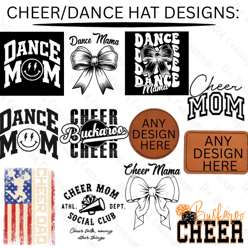 Pink & White Women's Trucker Hat - Pick Your Own Cheer/Dance Design ((Customizable))