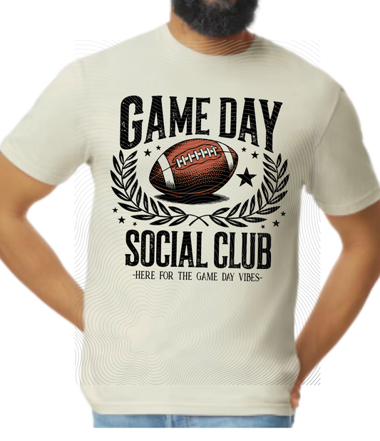 Youth Game Day Social Club Tee ((Customizable))