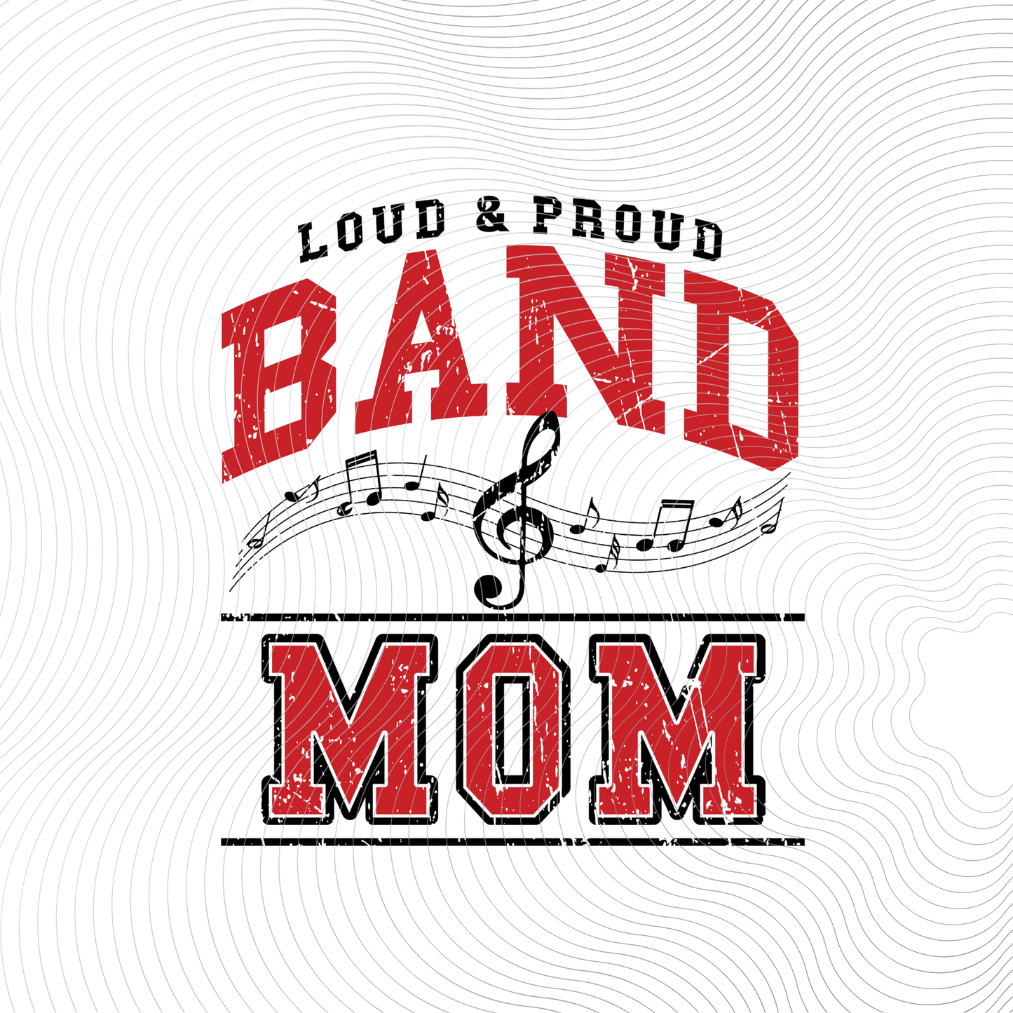 Loud & Proud Band Mom Tee ((Customizable))
