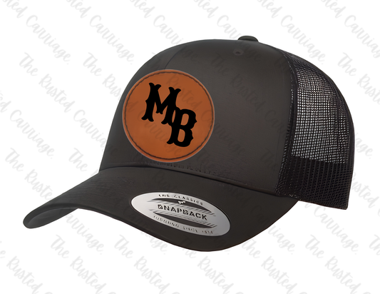 Monticello Buckaroos Hat with Leather Patch- PTA