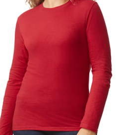 Basketball Mom with Hoop Long Sleeve T-Shirt ((Customizable))