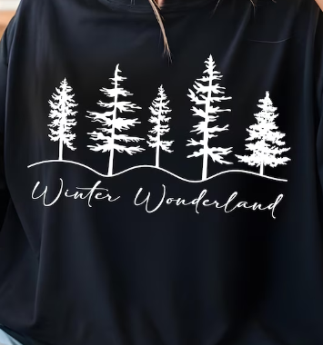 Winter Wonderland Sweater- Hoodie or Crewneck