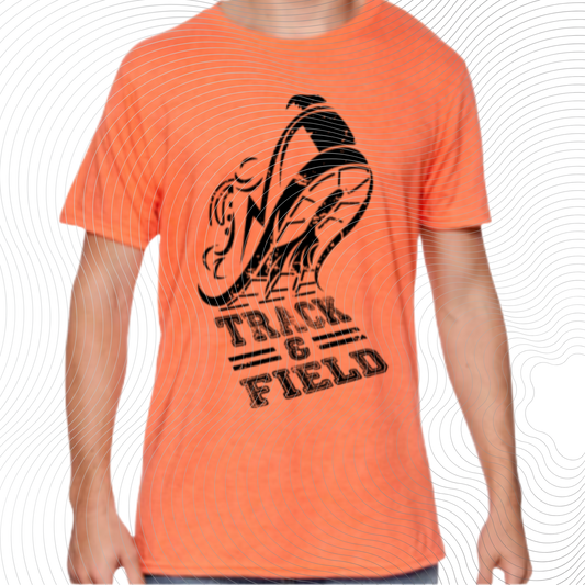 Track & Field Black Design ((Customizable))