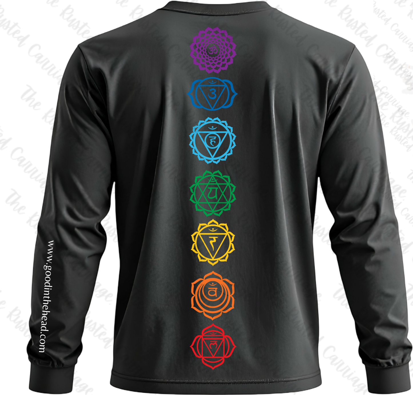 Good in the Head, Mindset Matters Character Counts Chakra- WHITE design ((Customizable))