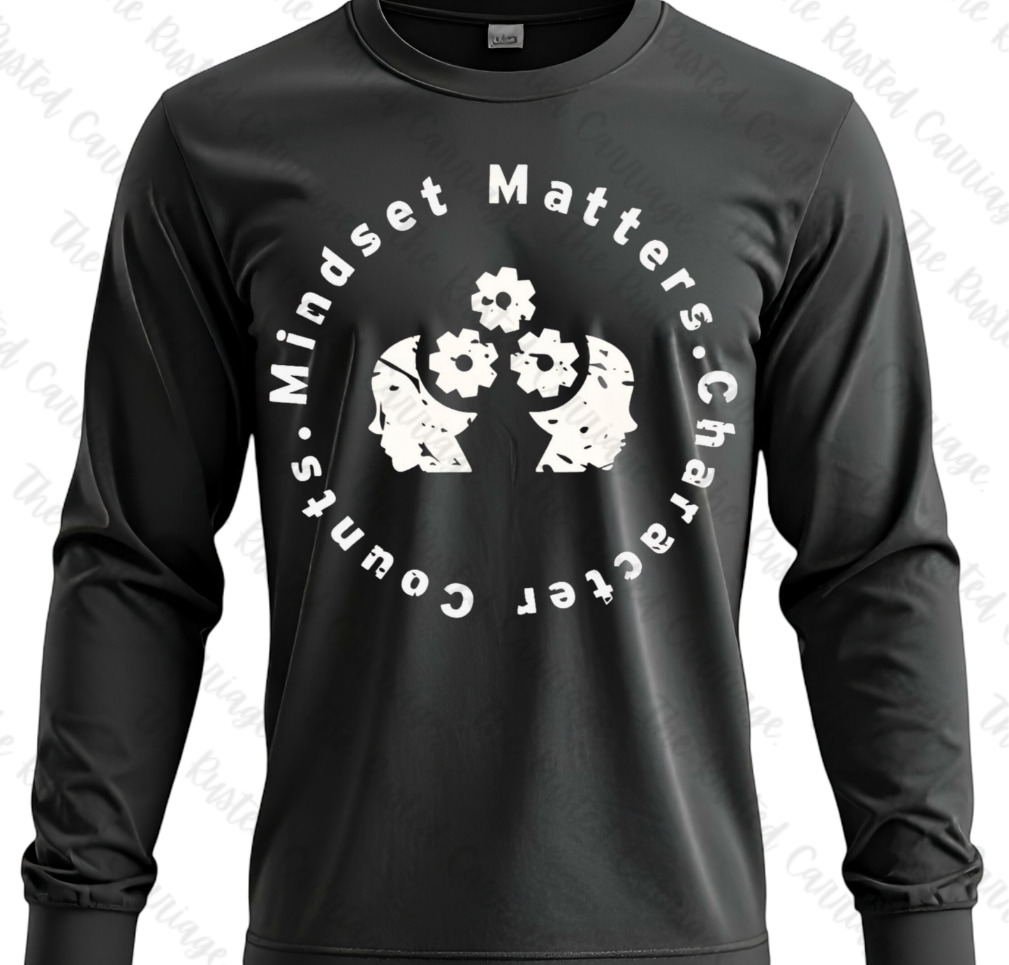 Good in the Head, Mindset Matters Character Counts Chakra- WHITE design ((Customizable))
