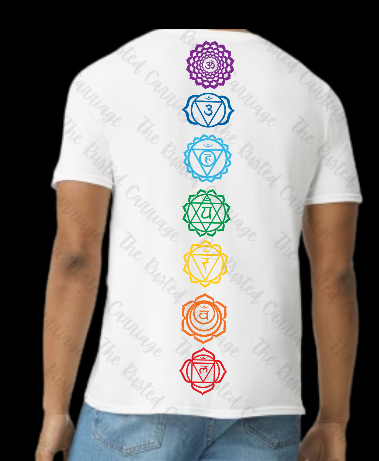 Good in the Head, Mindset Matters Character Counts Chakra- BLACK design ((Customizable))